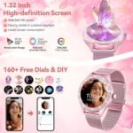 Smart Watch for Women - Make/Answer Call, 1.32" IP67 Waterproof Fitness Watch with Heart Rate Sleep Monitor, 100+ Sports Modes Activity Tracker, Step Counter Smartwatch (Violet) - Image 5