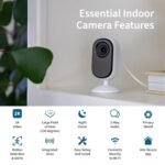 Arlo Essential Whole Home Security Bundle | Outdoor, Indoor, Video Doorbell Camera |2K Resolution|2nd Gen|Indoor - Outdoor - Image 4