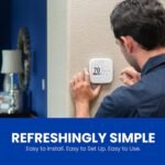 AprilAire S86WMUPR Wi-Fi Programmable Thermostat, Multi-Stage Universal with IAQ Control, 2H/2C Heat/Cool Stages or 4H/2C Heat Pump Stages - Image 8