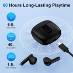 for Samsung Earbuds,Wireless Bluetooth Headphones for Samsung Galaxy S25 FE/S25 Edge/S25 Ultra/S24 FE/S23/S22/S21/A17 /Z Flip7/Fold7,60H Ear Buds Noise Canceling IPX7 Waterproof LED Earphones - Image 5