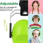 6 Pack Noise Canceling Headphones for Kids, Kids Ear Protection Earmuffs for Autism, Toddler, Children, Noise Cancelling Sound Proof Earmuffs/Headphones for Concerts, Air Shows, Fireworks - Image 3