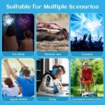 6 Pack Noise Canceling Headphones for Kids, Kids Ear Protection Earmuffs for Autism, Toddler, Children, Noise Cancelling Sound Proof Earmuffs/Headphones for Concerts, Air Shows, Fireworks - Image 5