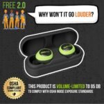ISOtunes Free 2.0 Bluetooth Hearing Protection Earbuds - 25 dB NRR OSHA Approved Earbuds, Wireless Bluetooth Earplug Headphones for Work - Image 3