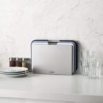 Joseph Joseph Nest 3 Piece Color Coded Cutting Board Set With Storage Stand, Regular - Grey/Blue - Image 4