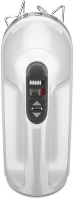 KitchenAid 9-Speed Hand Mixer - KHM926, White - Image 4