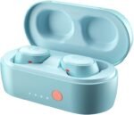 Skullcandy Sesh Evo in-Ear Wireless Earbuds, 24 Hr Battery, Microphone, Works with iPhone Android and Bluetooth Devices - Bleached Blue - Image 3