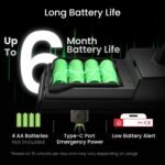 GHome Smart deadbolt Lock, Keyless Entry Door Lock for Front Door, App Remote, Auto Lock, Easy Installation, Fingerprint Door Lock with Keypad for Home, Airbnb, Apartment, Garage, Black - Image 5