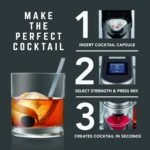 Bartesian Premium Cocktail and Margarita Machine for The Home Bar with Push-Button Simplicity and an Easy to Clean Design (55300) - Image 4