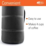 GSI Outdoors, 30 Fl Oz JavaPress, French Press Coffee Maker for Camping and Travel, Graphite - Image 4