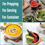 P&P CHEF Mixing Bowls With Lids, Set of 6, Stainless Steel Nesting Mixing Bowls & Fitting Lids & Non-Slip Silicone Bottom, Ideal for Mixing, Storing, Size 0.7/1/1.5/2.5/3/4.6 Qt, Multicolor - Image 5