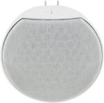 OC Acoustic Newport Plug-in Outlet Speaker with Bluetooth 5.1 and Built-in USB Type-A Charging Port (Light Gray/White) - Image 4