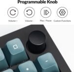 Keychron Q5 Pro Wireless QMK/VIA Mechanical Keyboard, 96% Layout Programmable Knob Full Aluminum Double-Gasket Design, Hot-swappable K Pro Banana Switch for Mac Windows Linux - Black - Image 4