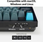 Keychron Q5 Pro Wireless QMK/VIA Mechanical Keyboard, 96% Layout Programmable Knob Full Aluminum Double-Gasket Design, Hot-swappable K Pro Banana Switch for Mac Windows Linux - Black - Image 5