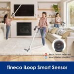Tineco Smart Cordless Vacuum Cleaner, Stick Vacuum with Anti-Tangle Brush & Fade-Free Suction, Deep Clean for Hard Floor & Carpets, Pet Hair Cleaning with Led Headlights - Image 3