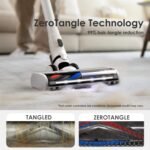 Tineco Smart Cordless Vacuum Cleaner, Stick Vacuum with Anti-Tangle Brush & Fade-Free Suction, Deep Clean for Hard Floor & Carpets, Pet Hair Cleaning with Led Headlights - Image 4