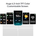 Wyze Scale Ultra, Smart Scale with 4.3" Color Display, Digital Scale for Body Weight BMI Muscle Mass, Heart Rate Monitor, Wi-Fi & Bluetooth Weight Scale with Baby/Pet/Luggage Mode, 400lbs - Image 3
