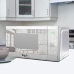 Total Chef 0.7 Cu Ft Microwave Oven - Countertop Small Kitchen Appliance, Stainless Steel Microwave with Digital Touch, Pre-Set Functions, 10” Turntable, 700 Watt - Image 3