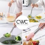 COOK WITH COLOR Silicone Cooking Utensils, Kitchen Utensil Set, Easy to Clean Silicone Kitchen Utensils, Cooking Utensils for Nonstick Cookware, Kitchen Gadgets Set, 38 Piece, Mint - Image 5