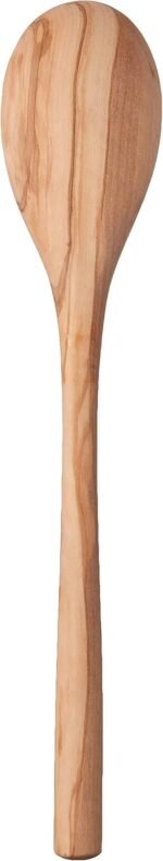 Tovolo Olivewood Kitchen Spoon, Natural Wood Cooking Utensil for Mixing and Stirring, Safe for Cast Iron and Nonstick Cookware, Smooth Finish, Durable Handle, 12-Inch - Image 3
