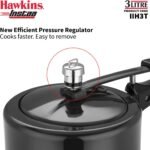 Hawkins Instaa Pressure Cooker, Induction Inner Lid Cooker, Tall Body Hard Anodised Cooker, Best Black Cooker, Black IIH3T 3 Litre - Image 5
