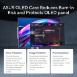 ASUS ProArt Display 32” 4K HDR QD-OLED Professional Monitor (PA32UCDM) - UHD, Ultra-Slim, 240Hz, 0.1ms, Auto Calibration, Dolby Vision, 99% DCI-P3, ΔE - Image 4