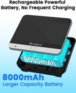 Peephole Camera, 2K Peephole Camera for Apartment Door with 4.3" Color Monitor, 8000mAh Battery, 170° Wide View, Smart Detection Alerts, 2K Night Vision, Pre-Installed 64GB TF Card - Image 6
