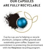 Breville Nespresso BNV540DCR Vertuo Next Espresso Machine, Dark Chrome with Nespresso Capsules VertuoLine, Medium and Dark Roast Coffee, Variety Pack, 10 Count (Pack of 3) - Image 7