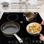 Equator Advanced Appliances 220V - 24" Built in Induction Cooktop 4 Burner - Image 7