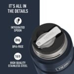THERMOS Stainless King Vacuum-Insulated Food Jar with Spoon, 16 Ounce, Midnight Blue - Image 5