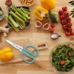 HAUSHOF Kitchen Scissors for Food, Heavy Duty Kitchen Shears, Sharp Stainless Steel Shears with Soft Grip, U-Groove Design, 8-1/4" Food Scissors for Meat, Vegetables, Fine Bones - Image 5