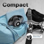 iJoy Bluetooth Headphones Over Ear, Wireless and Wired Foldable Headset Built-in Microphone, FM, Micro SD Card Slot - (Purple) Adults Kids Men Women - Image 6