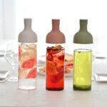 Hario Cold Brew Tea Wine Bottle, 750ml, Smoky Pink - Image 5