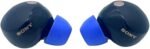 Comply Memory Foam Replacement Earbud Tips for Sony True Wireless Earbuds | Ultimate Comfort, Secure Fit, Superior Noise Isolation | Anti Slip, Prevent from Falling Out | Blue (S/M/L) (3 Pairs) - Image 3