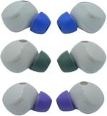 Comply Memory Foam Replacement Earbud Tips for Sony True Wireless Earbuds | Ultimate Comfort, Secure Fit, Superior Noise Isolation | Anti Slip, Prevent from Falling Out | Blue (S/M/L) (3 Pairs) - Image 4