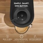 Nespresso Vertuo Pop+ Coffee and Espresso Maker by De'Longhi, Black Matte with Dark Chrome - Image 3