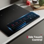 GASLAND 4 Burners Induction Cooktop 24 Inch,7200W Built-in Induction Stovetop with Booster and Timer, 240V Electric Hob, 9 Power Levels, Slide Touch Control, Child Safety Lock, Hard Wire - Image 6