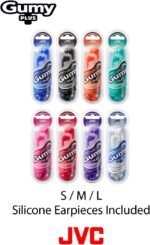 JVC Gumy in Ear Earbud Headphones, Powerful Sound, Comfortable and Secure Fit, Silicone Ear Pieces S/M/L - HAFX7G Green - Image 4