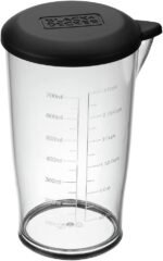 BLACK+DECKER Kitchen Wand Cordless Immersion Blender, 6 in 1 Multi Tool Set, Hand Blender with Charging Dock, Grey (BCKM1016KS01) - Image 5