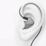 Wired in-Ear Bass Headphones with 3.5mm Plug, Universal Earphones Compatible with Phone and Tablet, Gunmetal Color, High-Definition Sound for Daily Use - Image 5