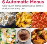 FRIGIDAIRE 1.05 cu. ft. Retro Microwave, WhiteGold - Image 5