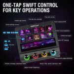 Macro Pad, Streaming Deck Stream Controller Soundboard Keypad, Programmable Keys USB Shortcut Keyboard for Gamer Streamer, Audio Mixer for OBS, YouTube, Office Desk Setup, PC, Mac - Image 3