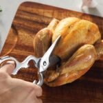 All-Clad Tools and Accessories Stainless Steel Kitchen Scissors 7.5 Inch Kitchen Tools, Kitchen Hacks Silver - Image 4