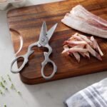 All-Clad Tools and Accessories Stainless Steel Kitchen Scissors 7.5 Inch Kitchen Tools, Kitchen Hacks Silver - Image 5