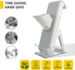 Safe Mandoline Slicer for Kitchen, 4-In-1 Chopper Vegetable Cutter, Mandolin Julienne Slicers for Fruits and Vegetables, Potato Cutter for Fries, Kitchen Gadgets and House Essentials - Image 4
