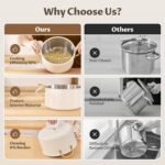 BEZIA Large Stainless Steel Stock Pot, 12 Quart Large Cooking Pot with Lid, Casserole with Lid, Even Heat Distribution, Induction Compatible Soup Pot, Ideal for Stews, Simmering & Soups - Image 4