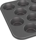 Ninja Foodi 12-Cup Muffin Pan, Medium, Grey - (For Ninja Foodi Digital Air Fry Oven) - Image 3