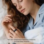 Ring OnePlus - Ultra-Thin Titanium Smart Ring - 7 Days Battery Life - Fitness/SPO₂/Stress/HR/Sleep Skin Temperature Tracker - No App Fee - iOS&Android Compatible (Gold,Size 9) - Image 6