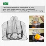 FP-13DPA 13-Cup Food Processor Pusher Assembly(Small, Medium, Large) Compatible with Cuisinart Models FP-13DGM, FP-13DSV,CFP-26SVPC, & SFP-13 - Image 4