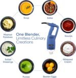 TK Commercial Immersion Blender, 750 Watt/1 HP Variable Speed Motor, 20,000 RPM X-Heavy Duty with Performance Assurance - 20" - Image 4