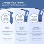 TK Commercial Immersion Blender, 750 Watt/1 HP Variable Speed Motor, 20,000 RPM X-Heavy Duty with Performance Assurance - 20" - Image 5